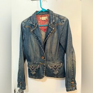 Z. Cavaricci Vintage Western Jean Jacket